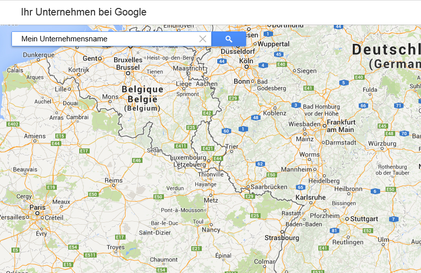 Google Places: Nach vorhandenem Eintrag suchen