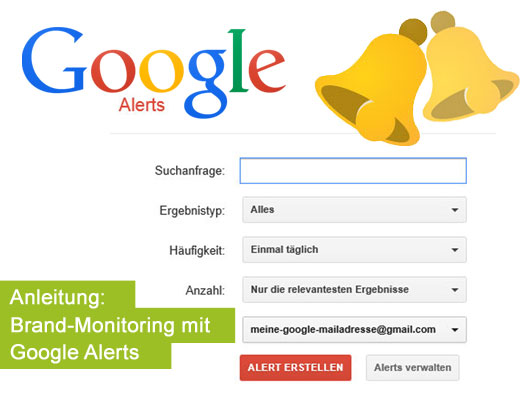 Brand Monitoring mit Google Alerts