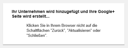 Verknüpfung Google my Business und Google Plus