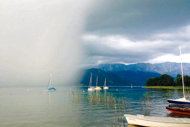 Sommergewitter am Attersee